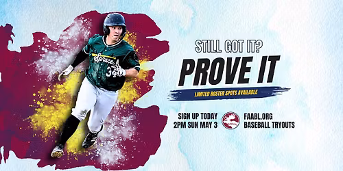 \u26be MEN'S BASEBALL TRYOUTS - FAABL 2026