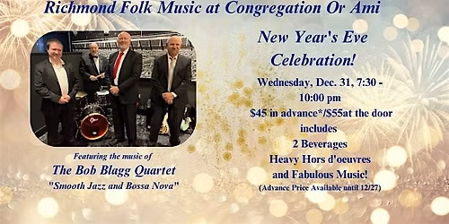 New Years Eve Celebration (7:30 - 10:00)