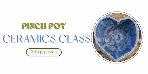 Pinch Pot Ceramic Making Class at Seaside Shoppes