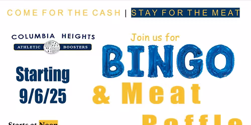 Bingo & Meat Raffle @ Sarna's Classic Grill