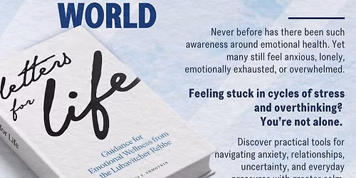 Finding Emotional Balance in an Unbalanced World \u2014 An Evening with Levi Y. Shmotkin