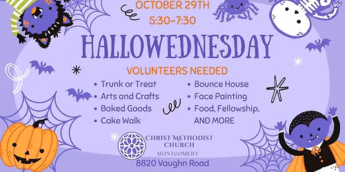 Hallowednesday at Christ Methodist Church Montgomery