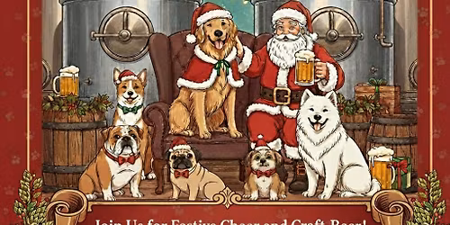 Santa Paws at the Brewery 2025