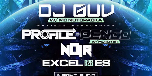Solar Sounds Presents: DJ Guv, Noir, Profile + Pengo - Bristol