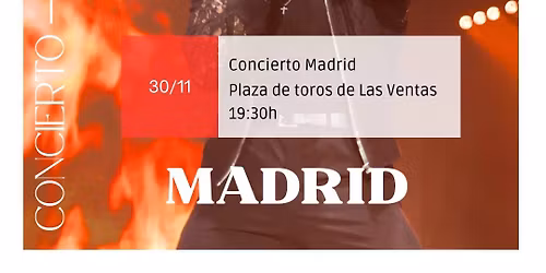 \ud83d\udd34CONCIERTO FINAL DE GIRA EN LAS VENTAS \ud83d\udd34 \n\n