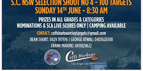 Coffs Harbour 2 Day Shoot