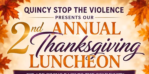 Thanks giving luncheon 