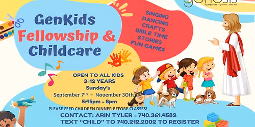 GenKids Fellowship & Childcare Nights