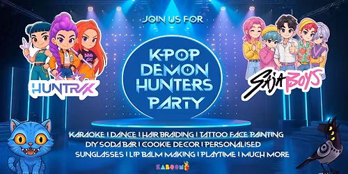 K-POP DEMON HUNTERS PARTY AT KABOOM AUNDH