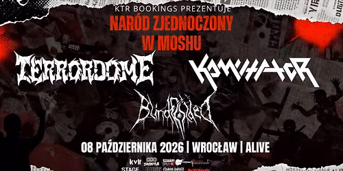 Terrordome\/ KomutatoR\/ Blindfolded\/ NAR\u00d3D ZJEDNOCZONY W MOSHU