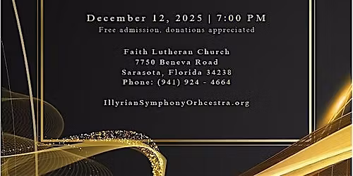Illyrian Symphony Orchestra Fall 2025 Concert
