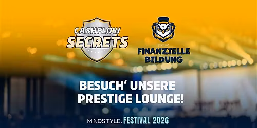 CASHFLOW SECRETS goes Mindstyle.Festival 2026
