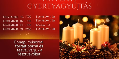 Adventi gyertyagyújtás
