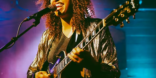 Jackie Venson with Anthony Cullins at the Center Theater