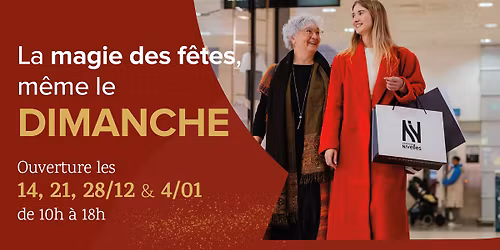 Ouverture Dimanche 14\/12