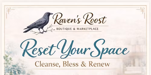 Reset Your Space\nCleanse, Bless & Renew
