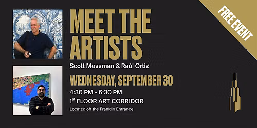 Willis Tower Meet the Artist Event | Scott Mossman & Ra\u00fal Ortiz