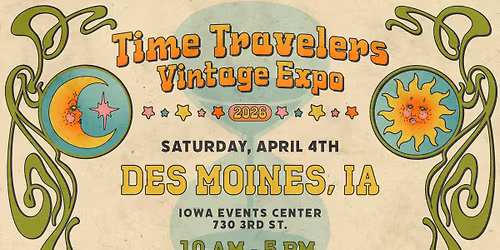 Des Moines Time Travelers Vintage Expo 2026