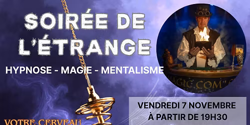 Soir\u00e9e de l'\u00e9trange