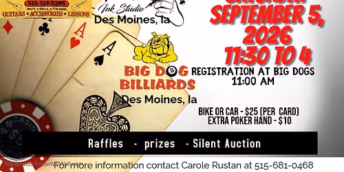 5th Annual Logan Rustan Ride\/Poker Run for Autism
