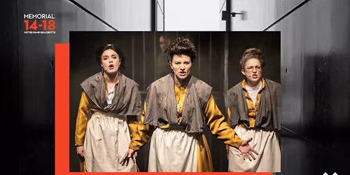 Spectacle musical - Femmes de guerre avec la compagnie Art d\u2019\u00catre