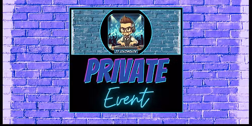 DJ'ing Private Wedding Event