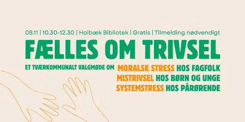 Tværkommunalt valgmøde: Fælles om trivsel