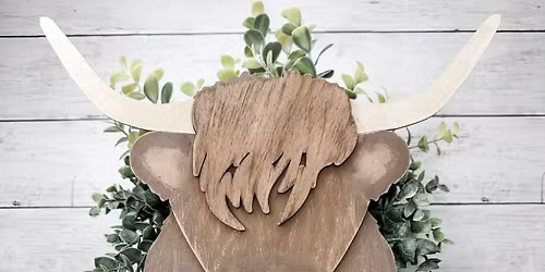 \ud83d\udc2e\ud83c\udf3f Highland Cow Planter \u2013 Paint & Assemble Workshop