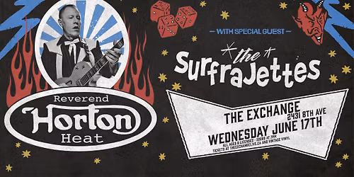 The Reverend Horton Heat, The Surfrajettes 