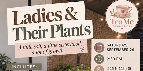 Ladies and Their Plants