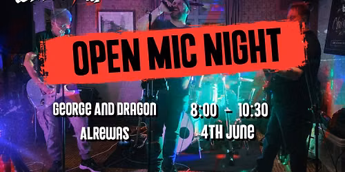 Open Mic Night - Hosted by Watts Up!