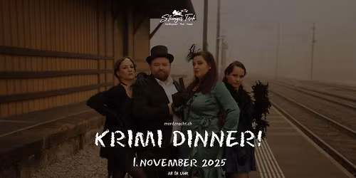 Krimidinner - Von blindem Adel und scharfen Zungen - Ein Zug ins Verderben