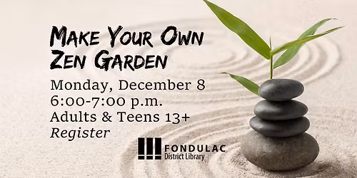 Make Your Own Zen Garden