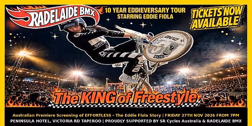 10 Year Eddieversary Tour with special guest Eddie Fiola