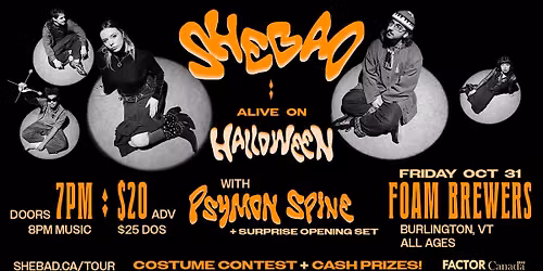 SHEBAD w\/ Psymon Spine + A Halloween Surprise