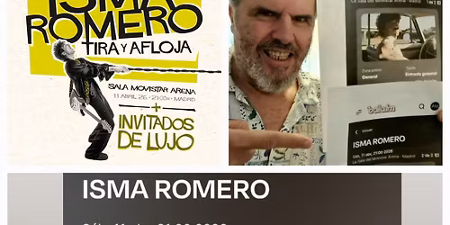 Isma Romero Madrid Tickets