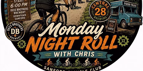 \ud83d\udeb2 Monday Night Roll with Chris! \ud83c\udf7b\ud83c\udf33