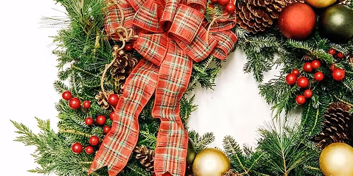 Holiday Wreath Making Class in Asheville with Poppy & Blossoms Creative