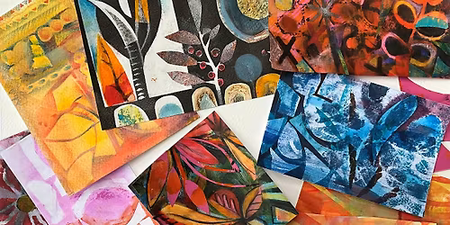 Let's Create Lounge: Printing Workshop Cont. with Stencil Making & Layering