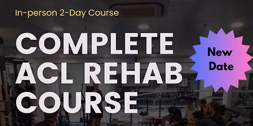 Complete ACL rehab Course