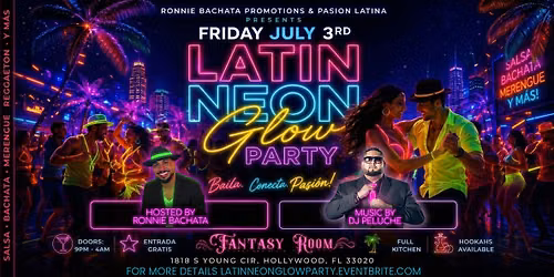 LATIN NEON GLOW PARTY