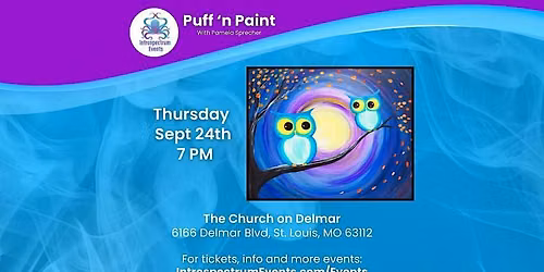 Puff n Paint Owl be There for You