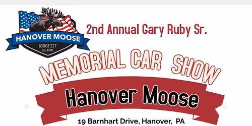 2nd. Annual Gary Ruby Sr. Memorial Car Show