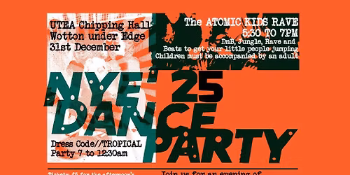 NYE '25 TROPICAL DANCE PARTY