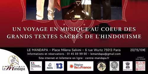 Shruti - Un voyage en musique au coeur des grands textes sacr\u00e9s de l'hindouisme