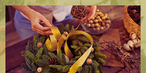 Christmas Wreath Making Workshop at Hope Street Hotel, Liverpool
