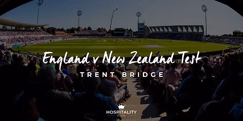 England v New Zealand | Trent Bridge | June 2026
