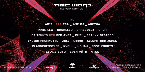 Time Warp NYC 2026