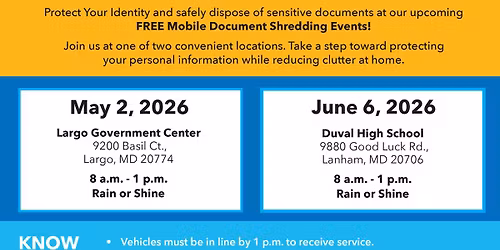 FREE Shred Event