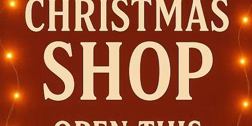 Christmas shop open